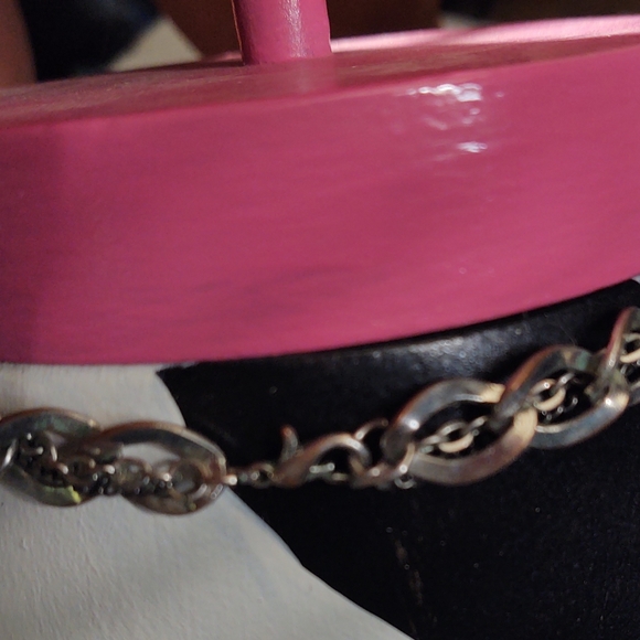 Pink/Flowers and more Statement Necklace - Picture 2 of 2